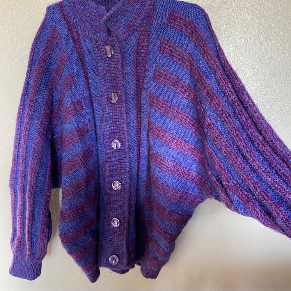 Vintage Heavy weight wool like cardigan